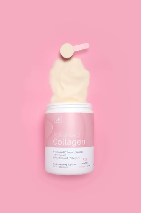 Advanced Collagen|Kollagen, hýalúrónsýra, C vítamín