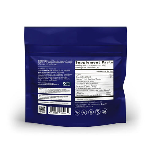 Organifi drykkur fyrir svefninn | 10 skammtar