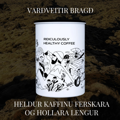 Loftþétt kaffibox|Eykur endingartíma og hollustu á kaffinu