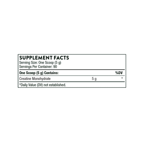 Hágæða kreatín (monohydrate) frá Thorne|NSF vottað