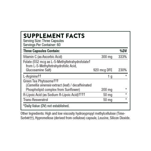 L-Arginine Plus|Fyrir blóðþrýsting og blóðflæði|60 skammtar