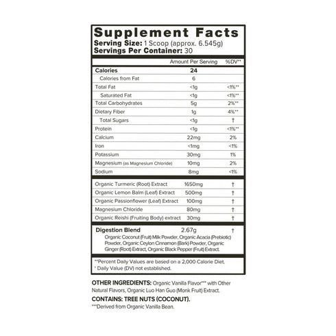 Organifi Gold Fyrir slökun