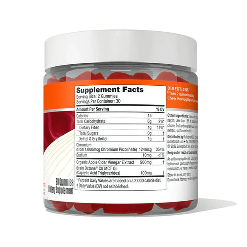 Apple Cider Vinegar MAX gummies|Sykurlaus eplaediksgúmmí