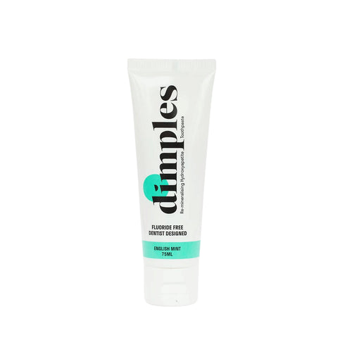 Dimples | Ensk minta | Hydroxyapatite tannkrem hannað af tannlækni