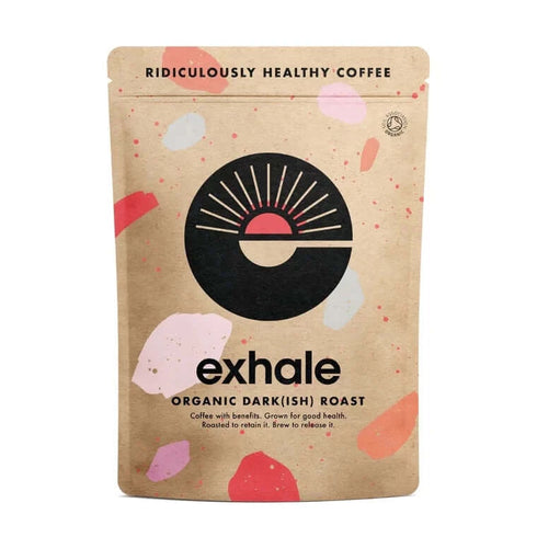 Exhale kaffi |Darkish Roast|Lífrænt|Myglulaust|Hátt í andoxunarefnum