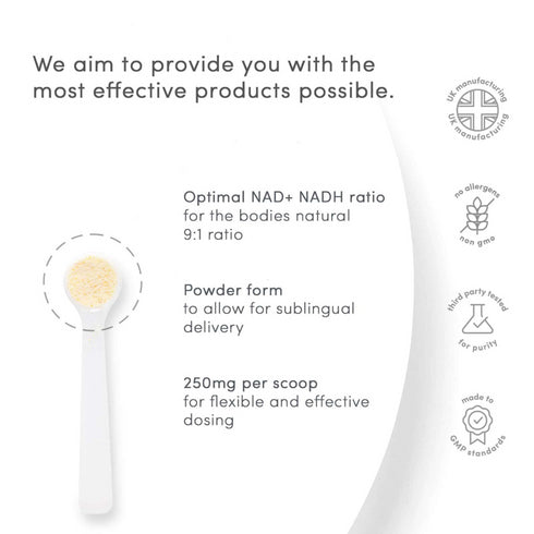 NAD+ og NADH 60 dagar