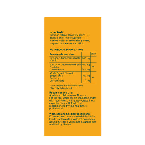 Curcumin Complete | Hágæða Curcumin BCM-95™