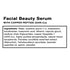 Facial Beauty Serum with Copper peptide