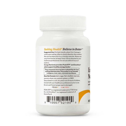 Energy Nutrients (áður NADH+CoQ10)|Fyrir orkuna og þrekæfingarnar