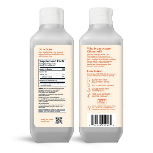 Bulletproof mct olía (Brain Octane C8 MCT olía)