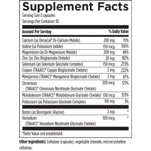 Complete Mineral Complex | Daglegur steinefnastuðningur fyrir jafnvægi og orku