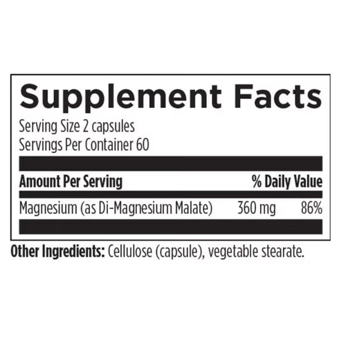 Magnesium Malate | Stuðningur fyrir orku og vöðvastarfsemi