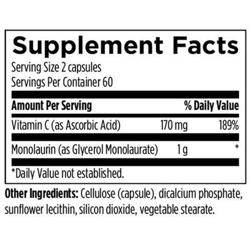 Monolaurin-Avail™ | Monolaurin og C-vítamín