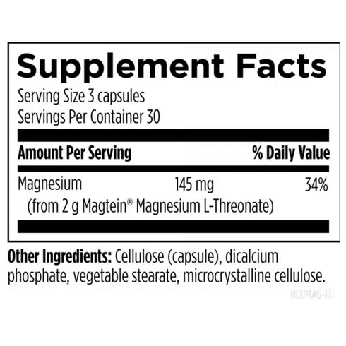 NeuroMag™ | Magnesíum L-Threonite fyrir hugræna starfsemi