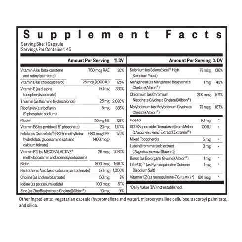 Fjölvítamín ein á dag|Multivitamin One