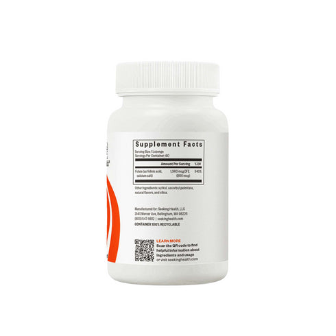 Metýllaus fólinsýra|Tuggutöflur