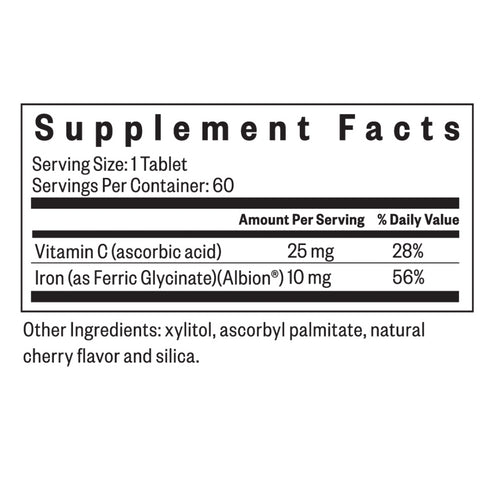 Milt járn sem fer vel í maga (ásamt C vítamíni)