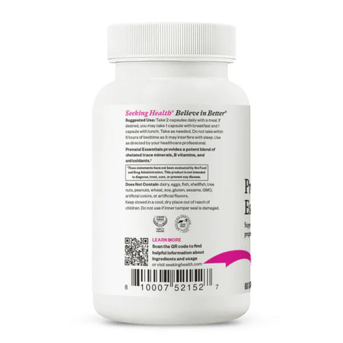 Prenatal Essentials |Öll nauðsynlegustu vítamínin fyrir meðgöngu