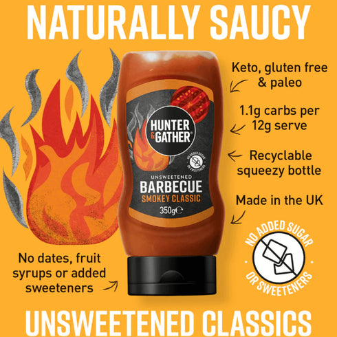 Barbecue sósa án sykurs eða sætuefna
