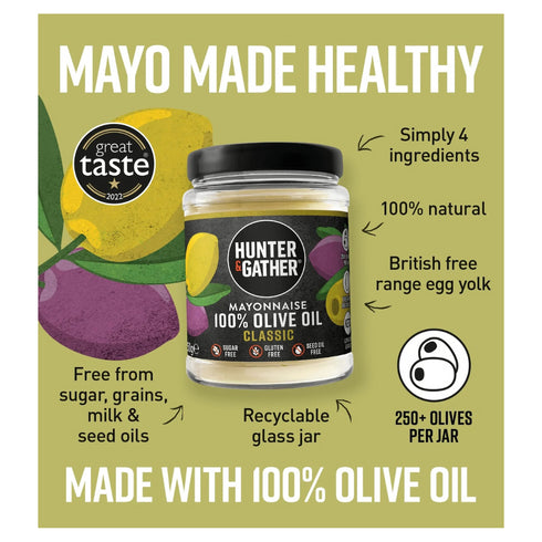 Hágæða majónes úr 100% ólívuolíu