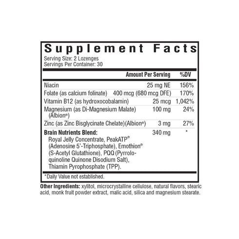 Brain Nutrients|Orkuskot fyrir heilann