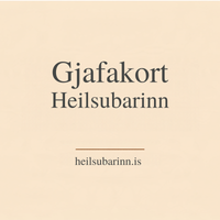Thumbnail for Heilsubarinn gjafakort