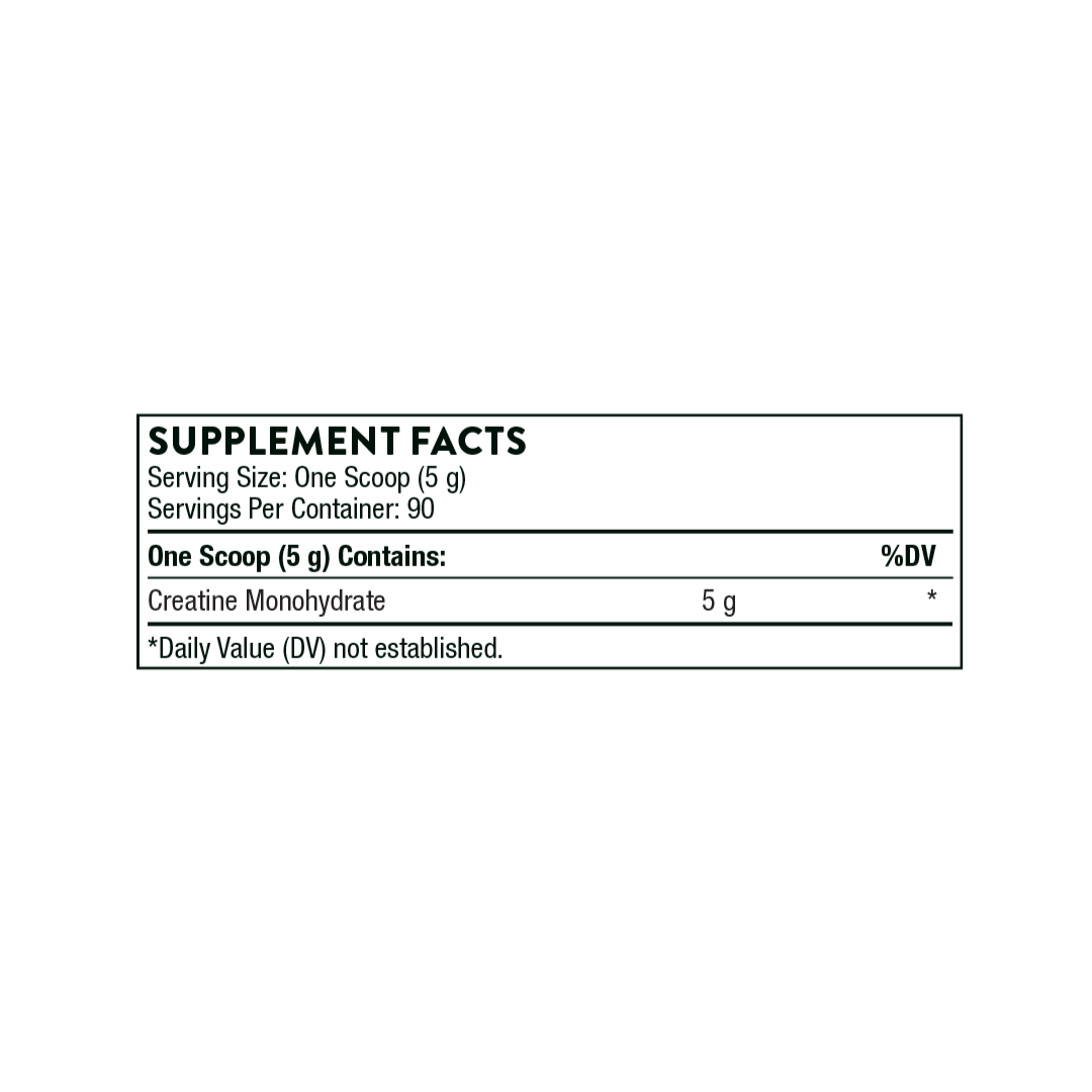 Hágæða kreatín (monohydrate) frá Thorne｜NSF vottað