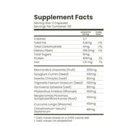 Thumbnail for Curalin｜Klínískt rannsakaður blóðsykursstuðningur｜180 hylki | Heilsubarinn