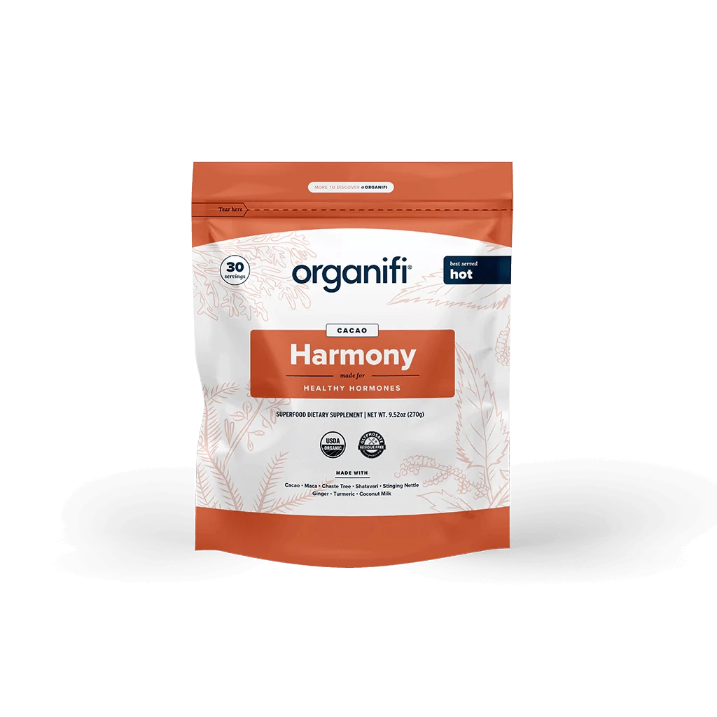 Organifi Harmony ｜Kakó fyrir hormónaheilsu kvenna | Heilsubarinn