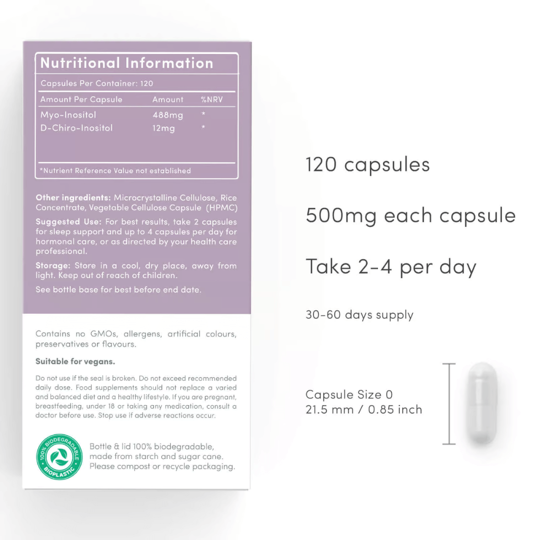 Advanced Inositol | Myo og Chiro Inositol 40:1 hlutföll
