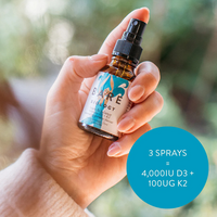 Thumbnail for Beam & Balance | D3 vítamín + K2 úði | Heilsubarinn