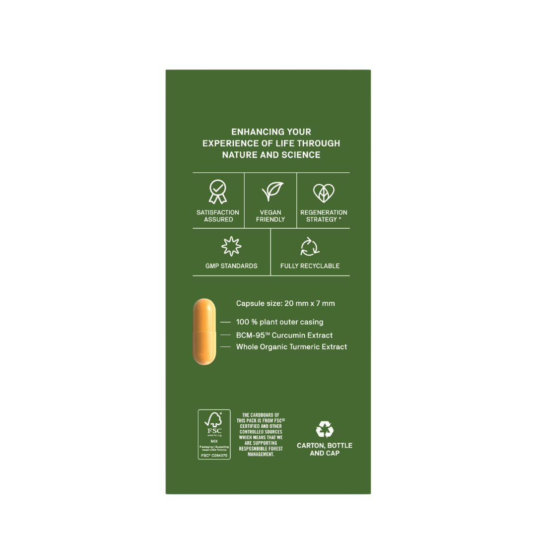Curcumin Complete | Hágæða Curcumin BCM-95™ | Heilsubarinn