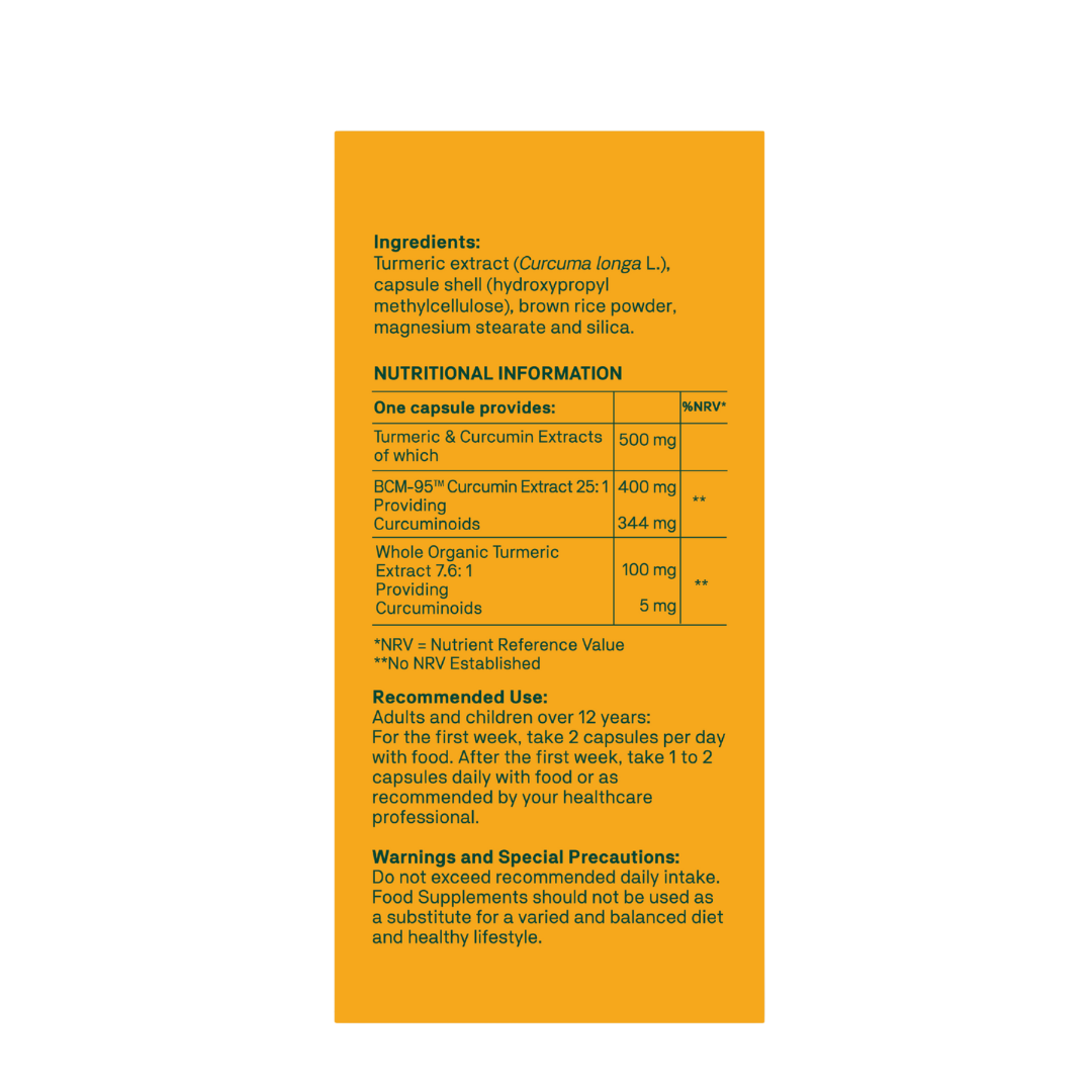 Curcumin Complete | Hágæða Curcumin BCM-95™ | Heilsubarinn