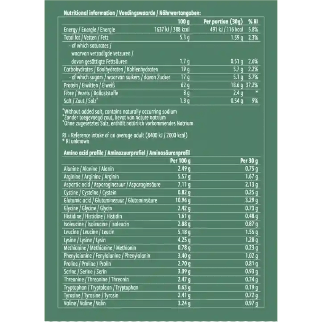 Lífrænt hreint plöntuprótein | 450g | Heilsubarinn