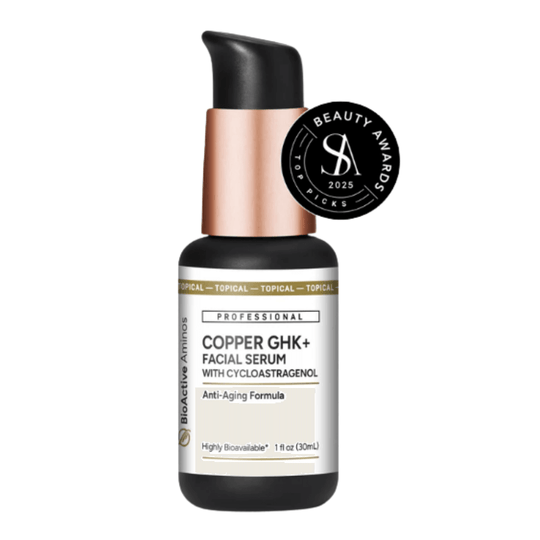 Copper GHK+ Andlitsserum með Cycloastragenol