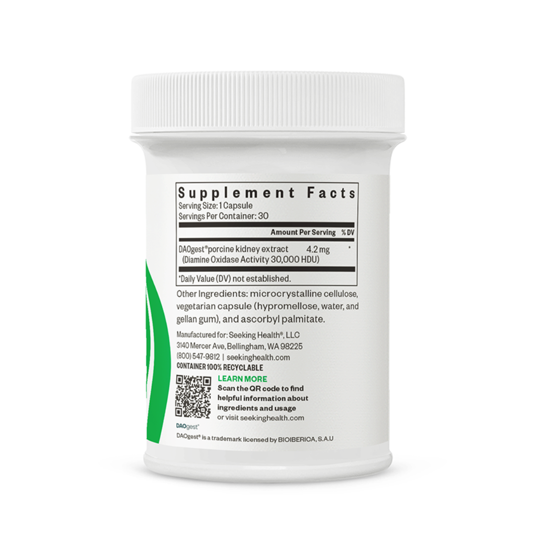 DAO Enzyme | Diamine oxidase meltingarensím | Heilsubarinn