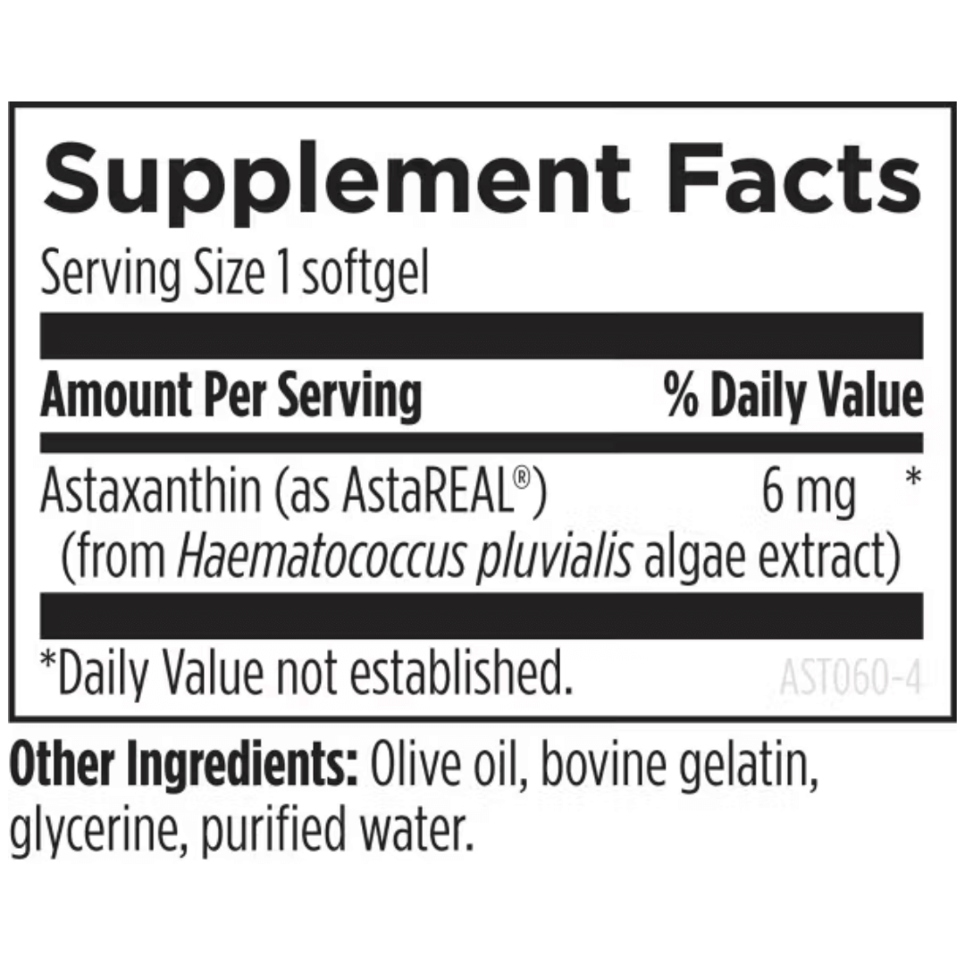 Astaxanthin | AstaREAL® | Heilsubarinn