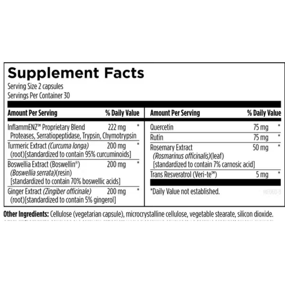 Inflammatone™ | Stuðningur við eðlileg bólgusvörun og liðheilsu | Heilsubarinn