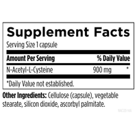 Thumbnail for NAC (N-Acetyl-L-Cysteine) 600 mg | Fyrir öndunarveg og glútaþíon stuðning | Heilsubarinn