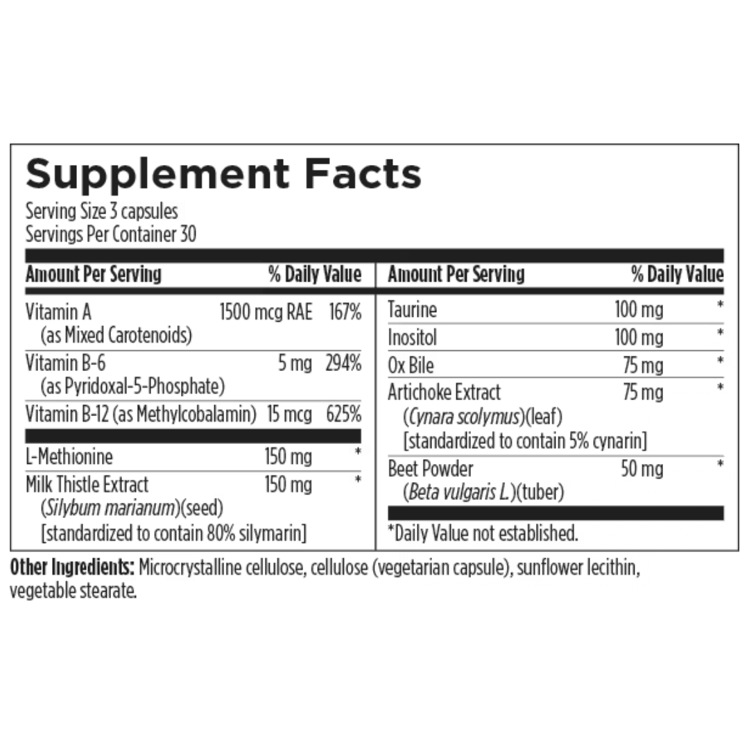LV-GB Complex™ | Stuðningur við lifur og gallblöðru