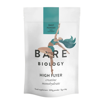 Thumbnail for High Flyer Kreatín Mónóhýdrat í umhverfisvænni pakkningu með 300g af kreatíni frá Barebiology
