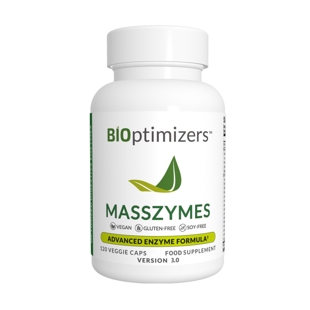 Masszymes｜Breiðvirk melingarensím fyrir prótein fitu og trefjar | Heilsubarinn