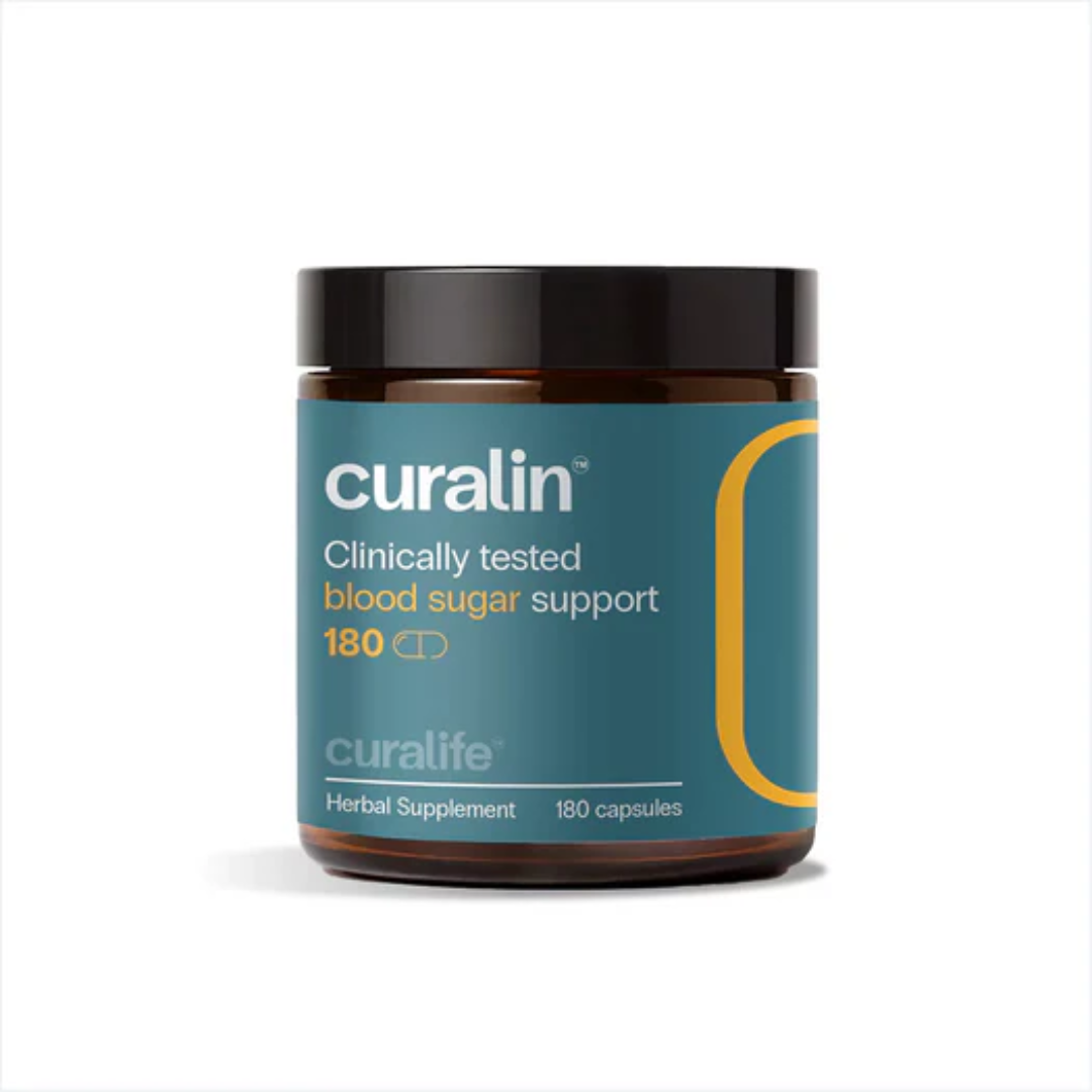 Curalin｜Klínískt rannsakaður blóðsykursstuðningur｜180 hylki | Heilsubarinn