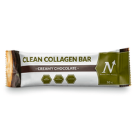 Thumbnail for Clean collagen chocolate bar– Rjómakennt súkkulaði, 24% prótein, 7,5 g kollagen, sætt með hunangi.
