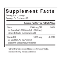 Thumbnail for Methyl B12 with L-Methylfolate | Heilsubarinn