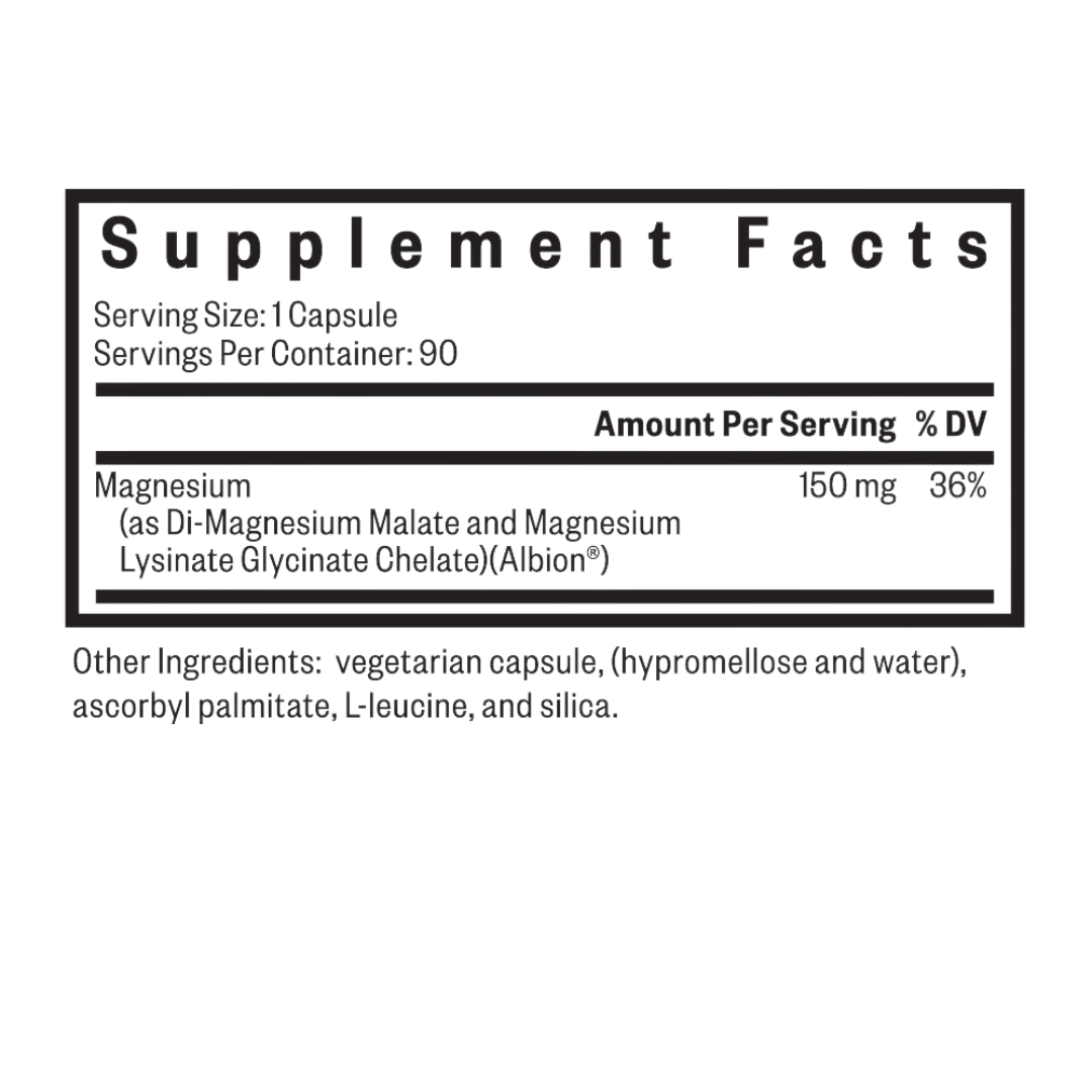 Optimal Magnesium (glycinate og malate) | Heilsubarinn