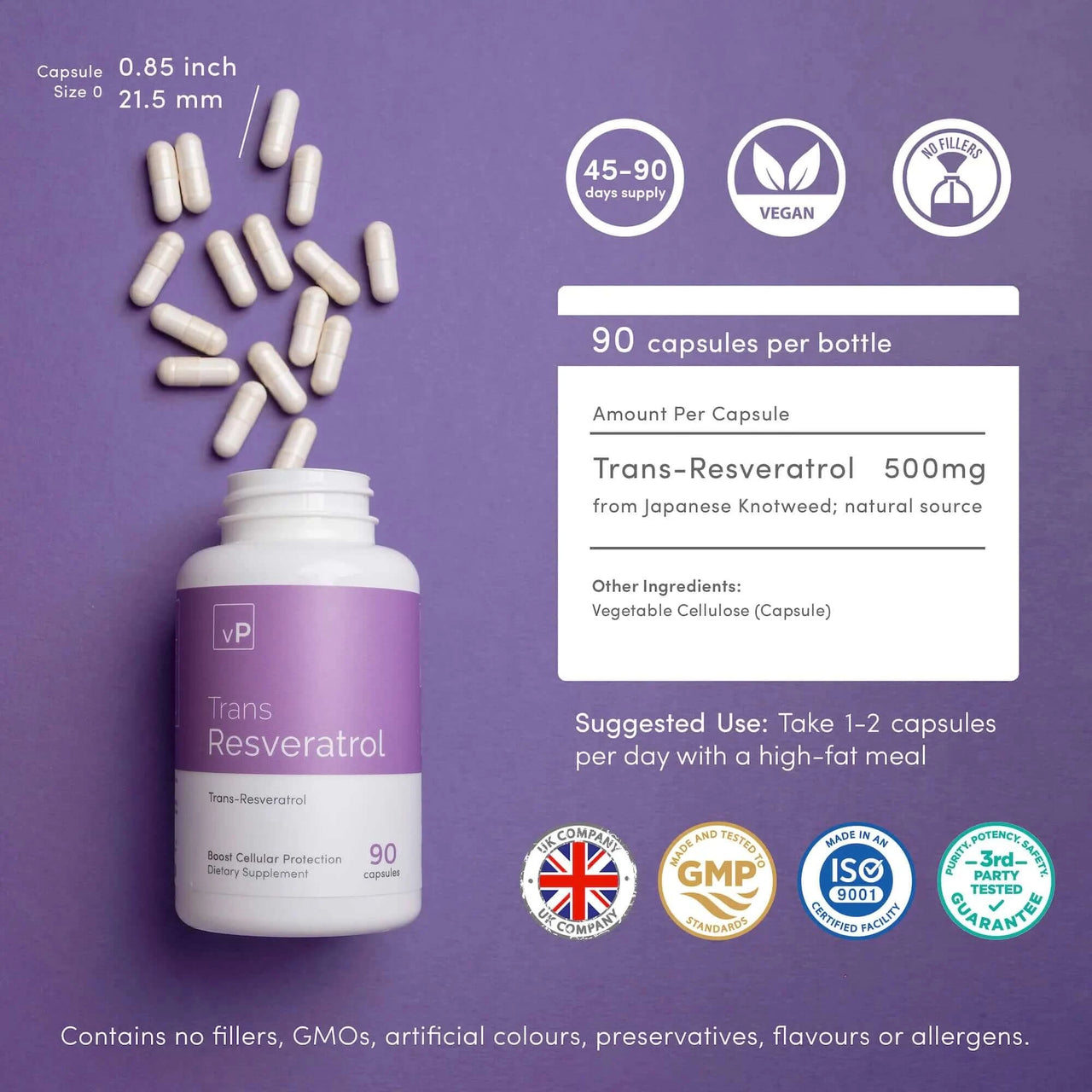 Trans-Resveratrol｜Hylki og duft | Heilsubarinn