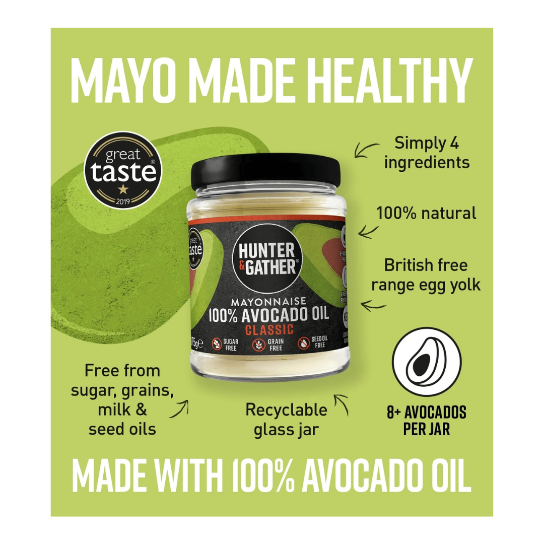 Hágæða majónes úr 100% avókadóolíu