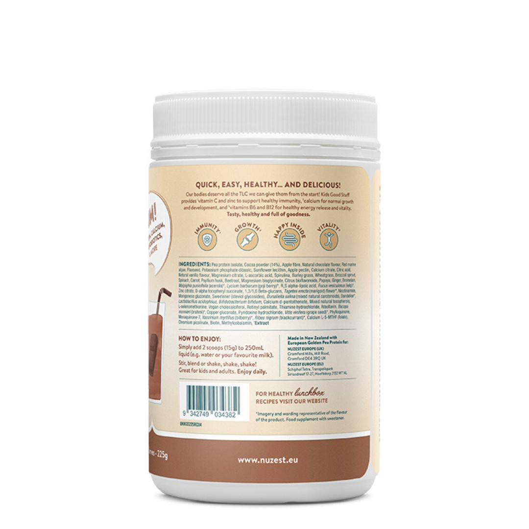 Kids good stuff | Næringarhristingur með plöntupróteini fyrir börn | Heilsubarinn